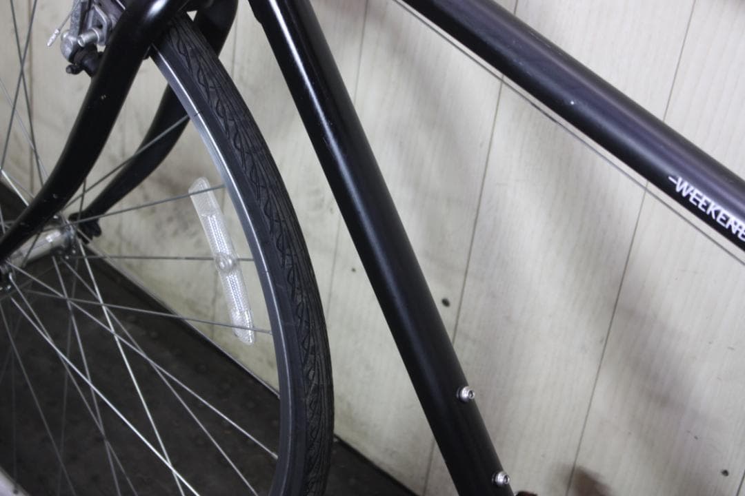 ぬ*様 あさひ製WEEKEND アルミ 700C 7速 510mm BLACK系