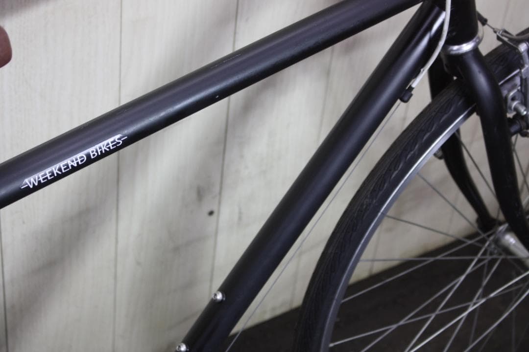 ぬ*様 あさひ製WEEKEND アルミ 700C 7速 510mm BLACK系