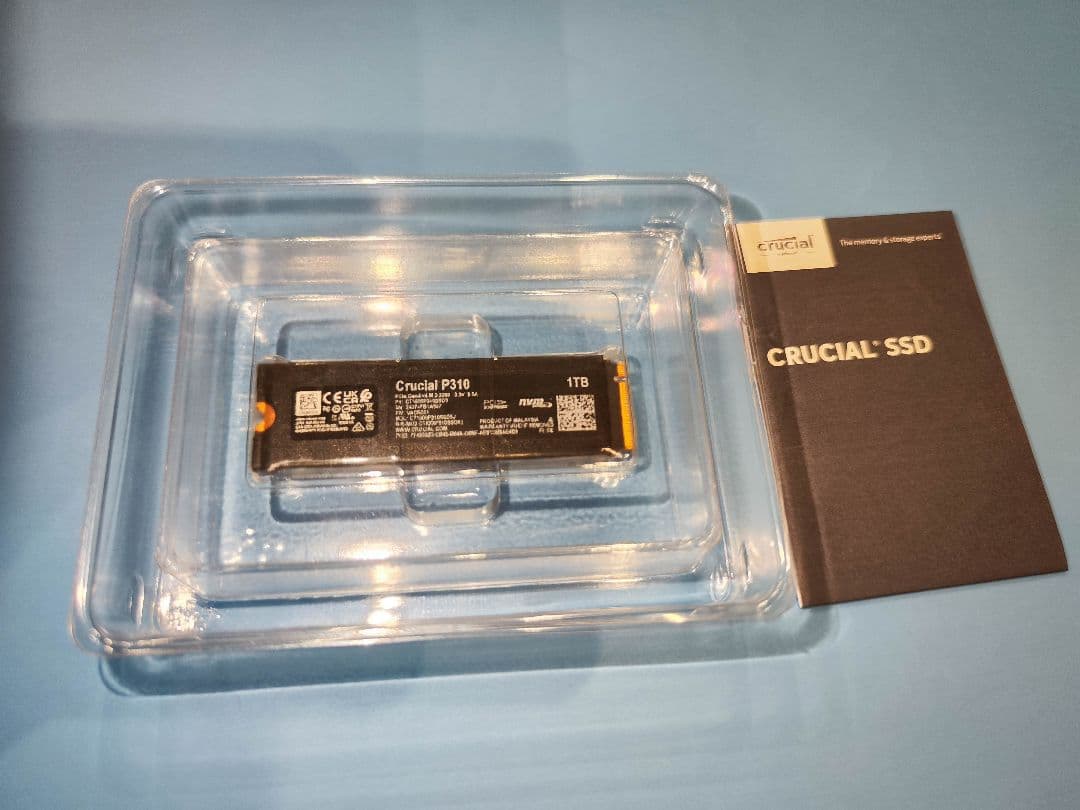 未使用品　crucial P310 1TB PCIe Gen4 M.2 SSD