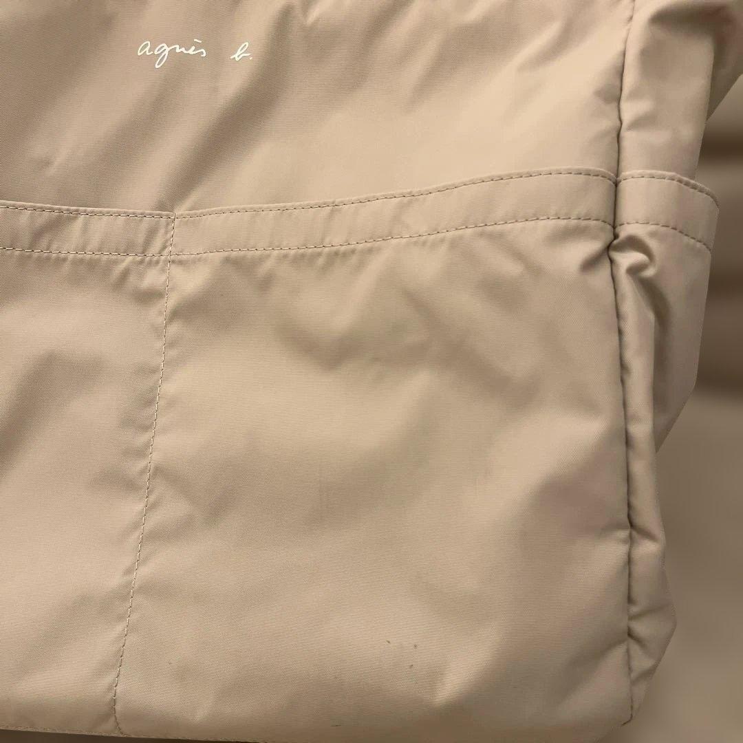 アニエスベー ペアレンツバッグ ベージュカラー