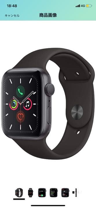 その他 Apple Watch series5  40mm Black