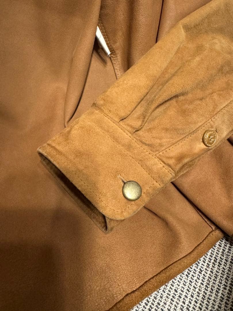 ジャケット・アウター CINQUANTA Suede Shirt Jacket