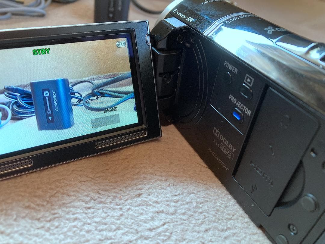 SONY HDR PJ260　ソニービデオカメラ　バッテリー付き