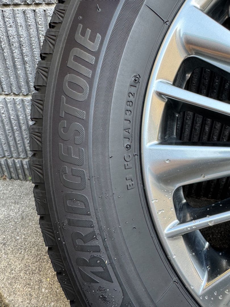 【美品】アルファード30後期 純正17インチ　スタッドレス&ホイールセット