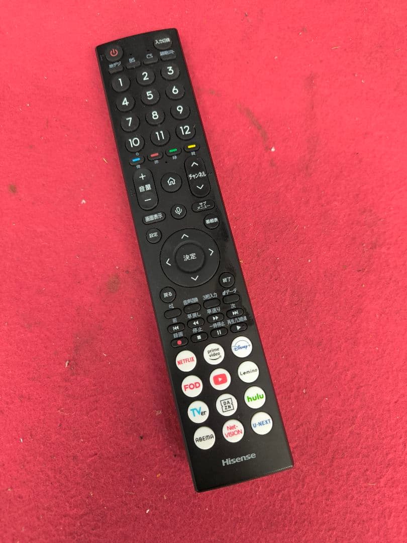 2025年製ハイセンス 40V型液晶テレビ　VOD対応 40A4N ネット動画