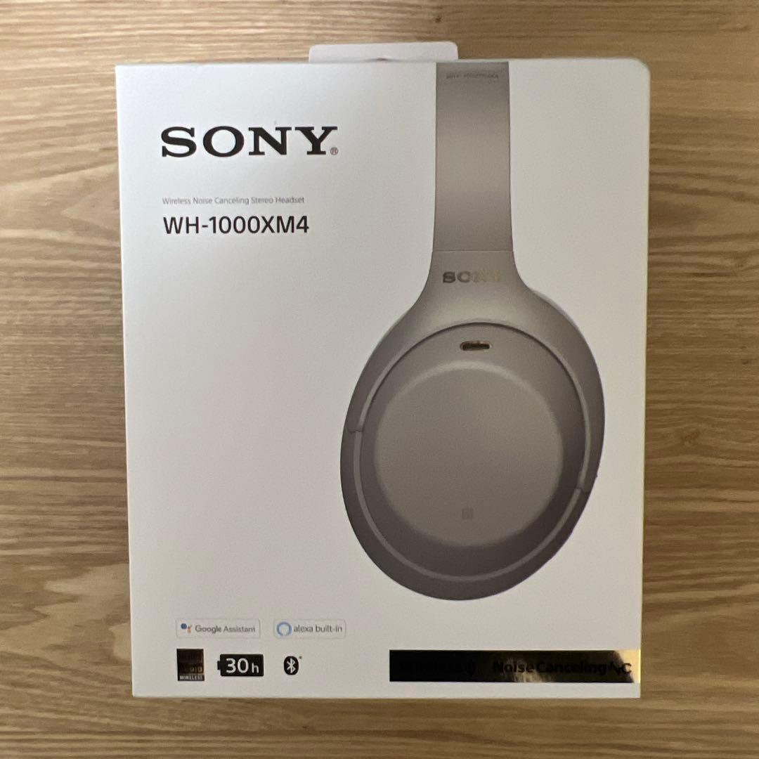 SONY ワイヤレスヘッドホン グレー　WH-1000XM4 ヘッドバンド傷あり