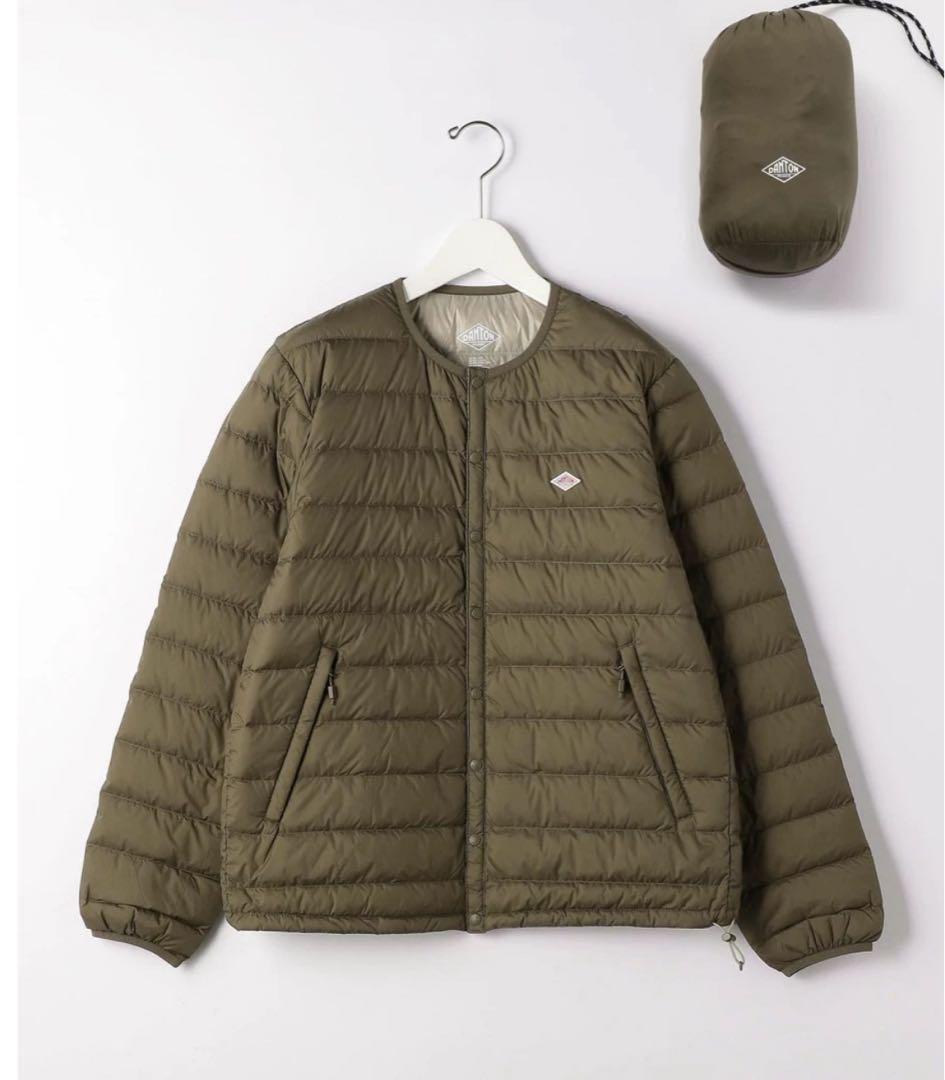 新品 Dantonダントン インナーダウン ジャケット　OLIVE M