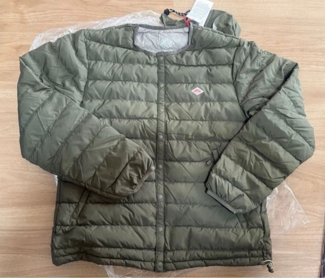 新品 Dantonダントン インナーダウン ジャケット　OLIVE M