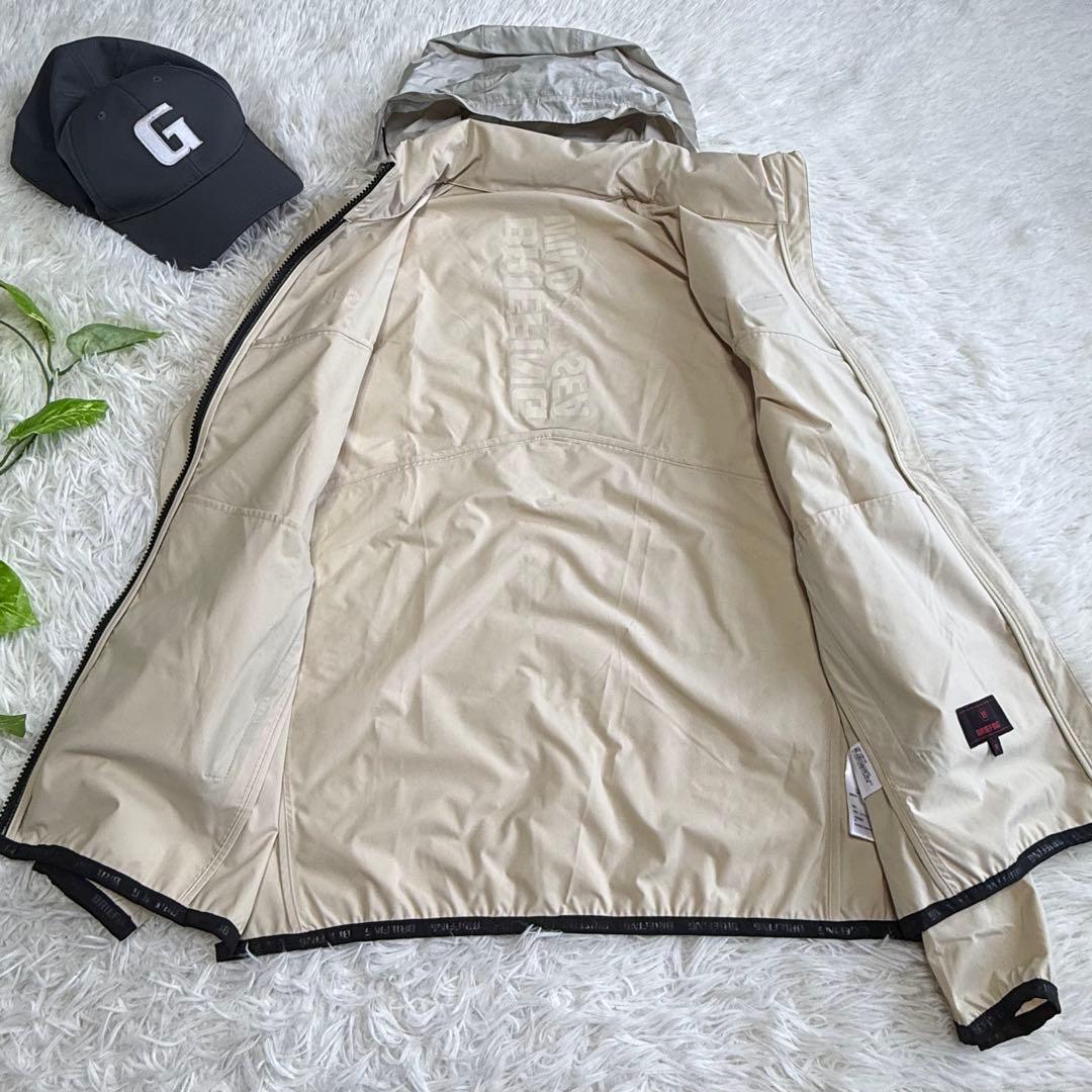 【ブリーフィングゴルフ】即完売品 コラボ ウィンダンシー ベージュM メンズ