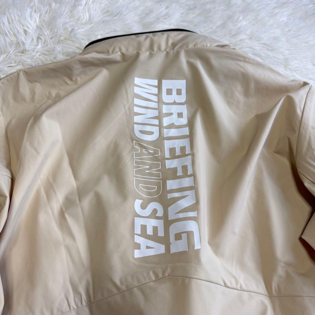 【ブリーフィングゴルフ】即完売品 コラボ ウィンダンシー ベージュM メンズ