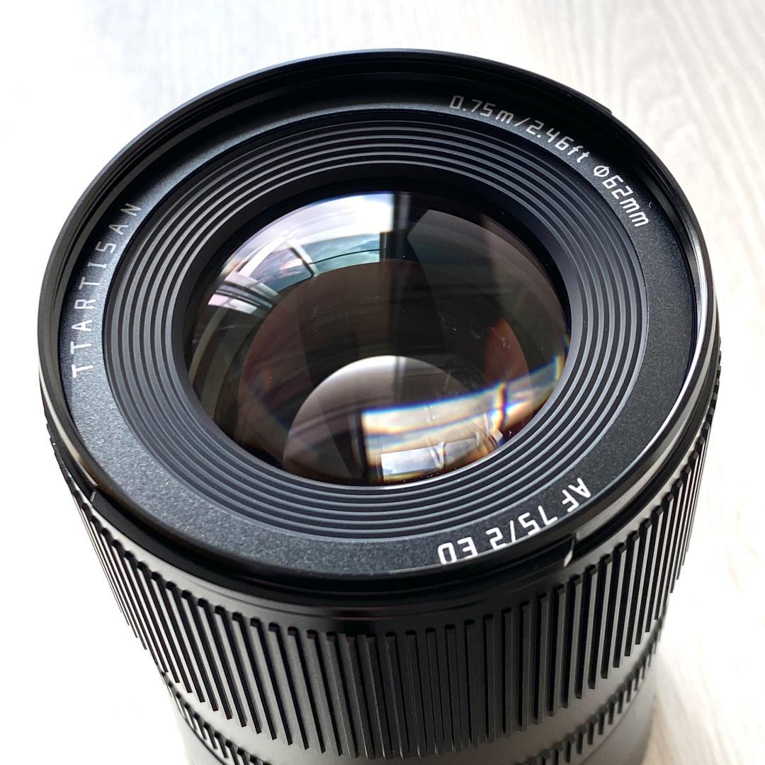 TTARTISAN 75mm F2 Zマウント 単焦点AF レンズ フルサイズ