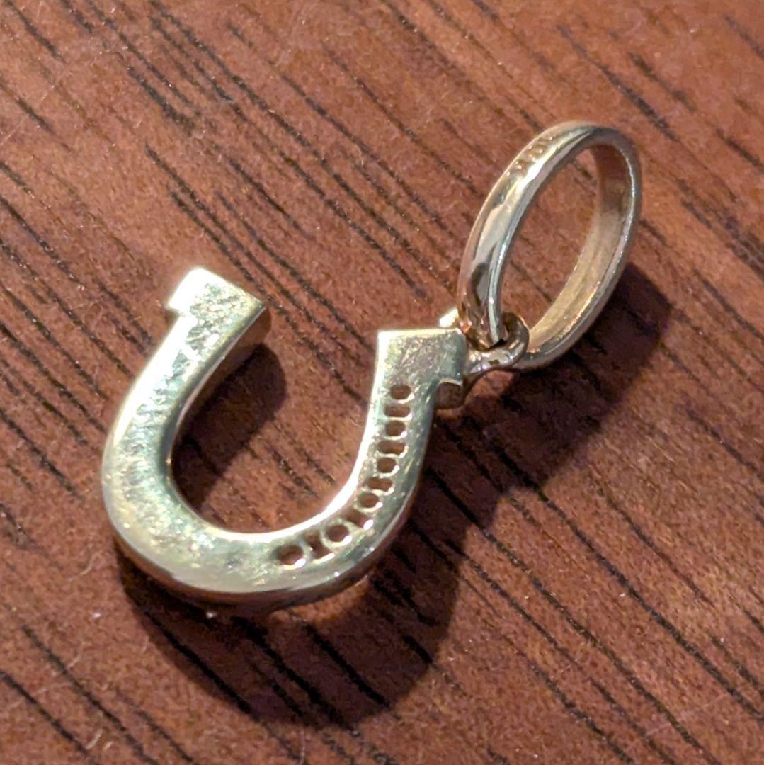 アヴァランチ 10K イエローゴールド ペンダント ホースシュー Sサイズ