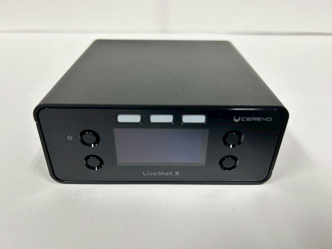 【ほぼ未使用】LiveShell X ライブ配信用ハードウェアエンコーダー