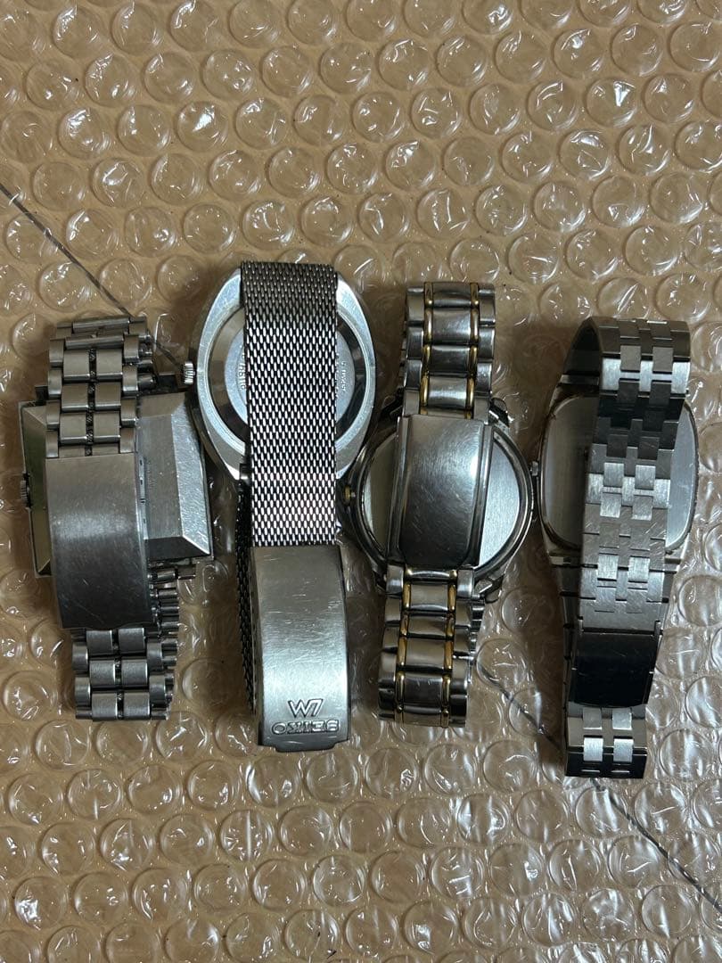 SEIKO 腕時計　4点まとめ売り　ジャンク