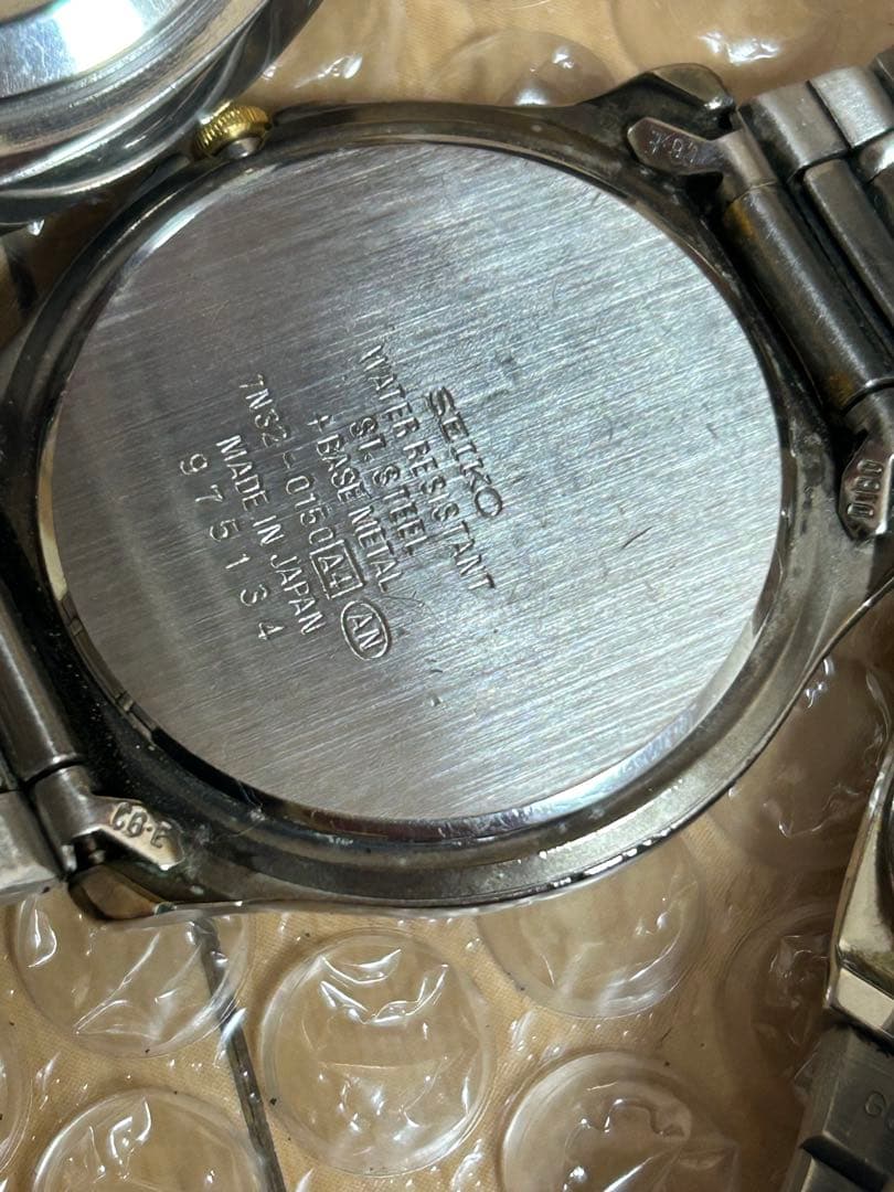 SEIKO 腕時計　4点まとめ売り　ジャンク