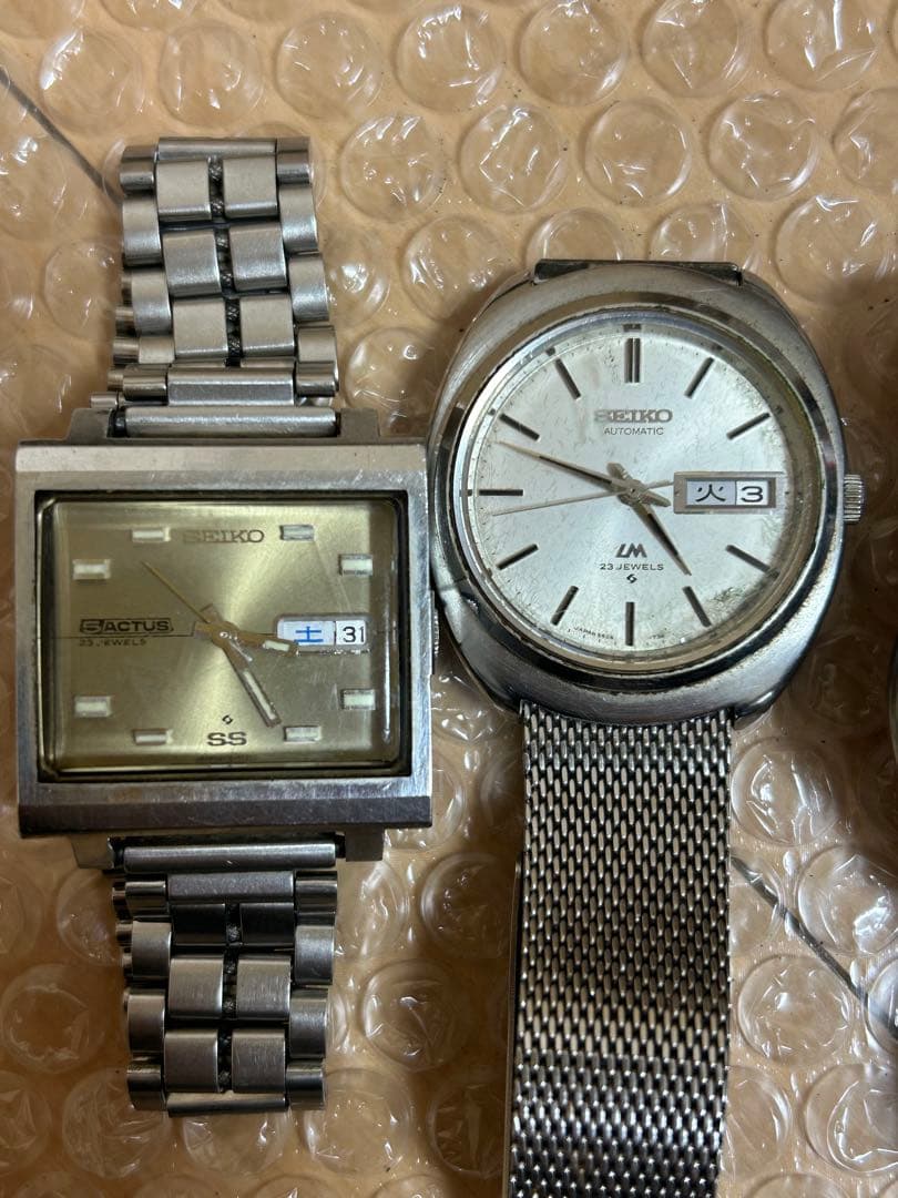 SEIKO 腕時計　4点まとめ売り　ジャンク