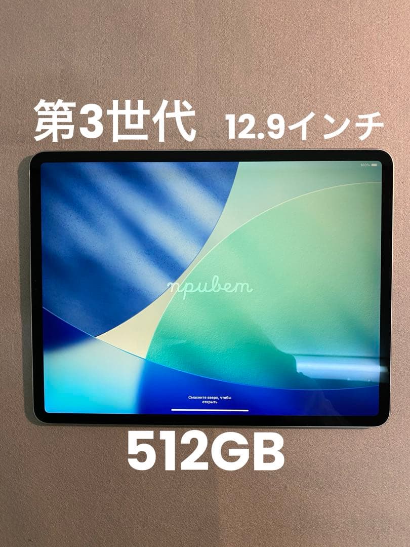 第3世代　iPad Pro 12.9インチ　512GB Wi-Fiモデル