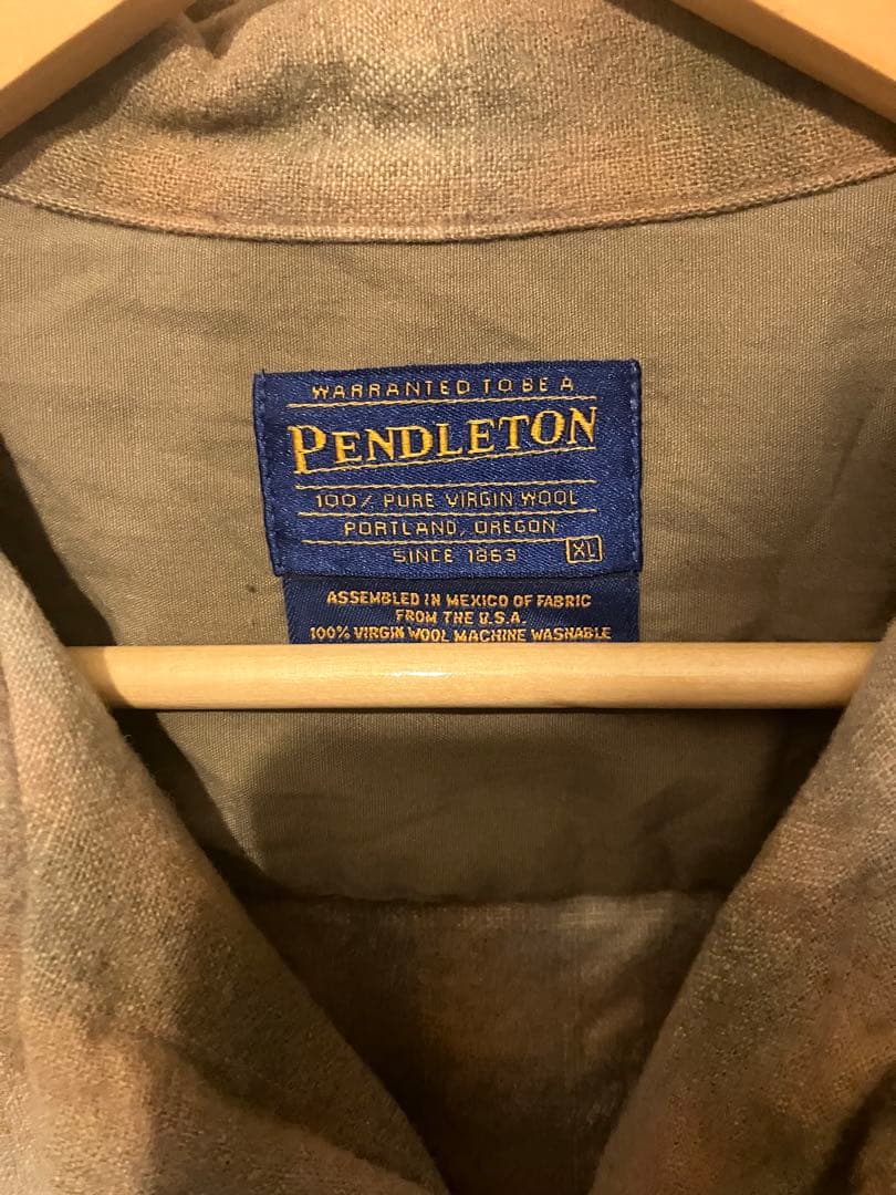 PENDLETON ウールチェックシャツ ペンドルトン ボードシャツ