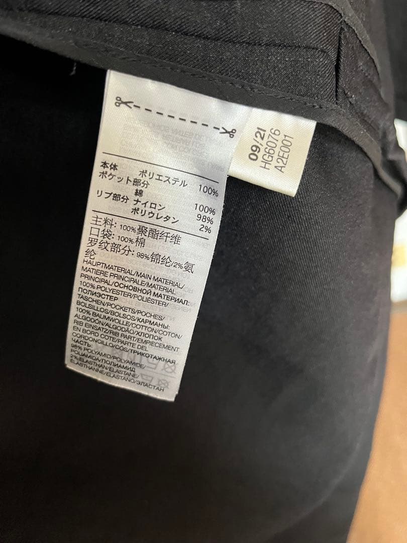 Y-3 ブラックロング丈　トラック 　　　ジャケット