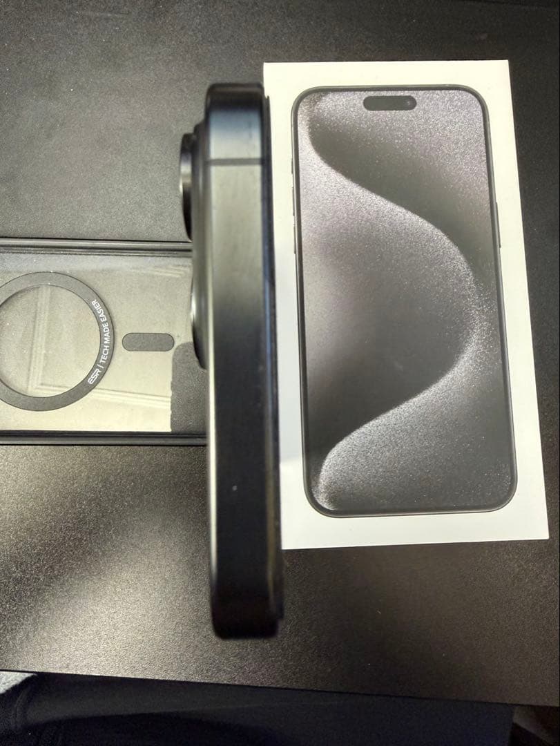 iPhone 15 Pro Max 512GB ブラック 香港版　シャッター音無