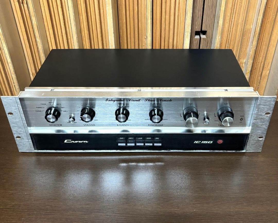 【美品】Crown クラウン IC150 プリアンプ　マッキントッシュ