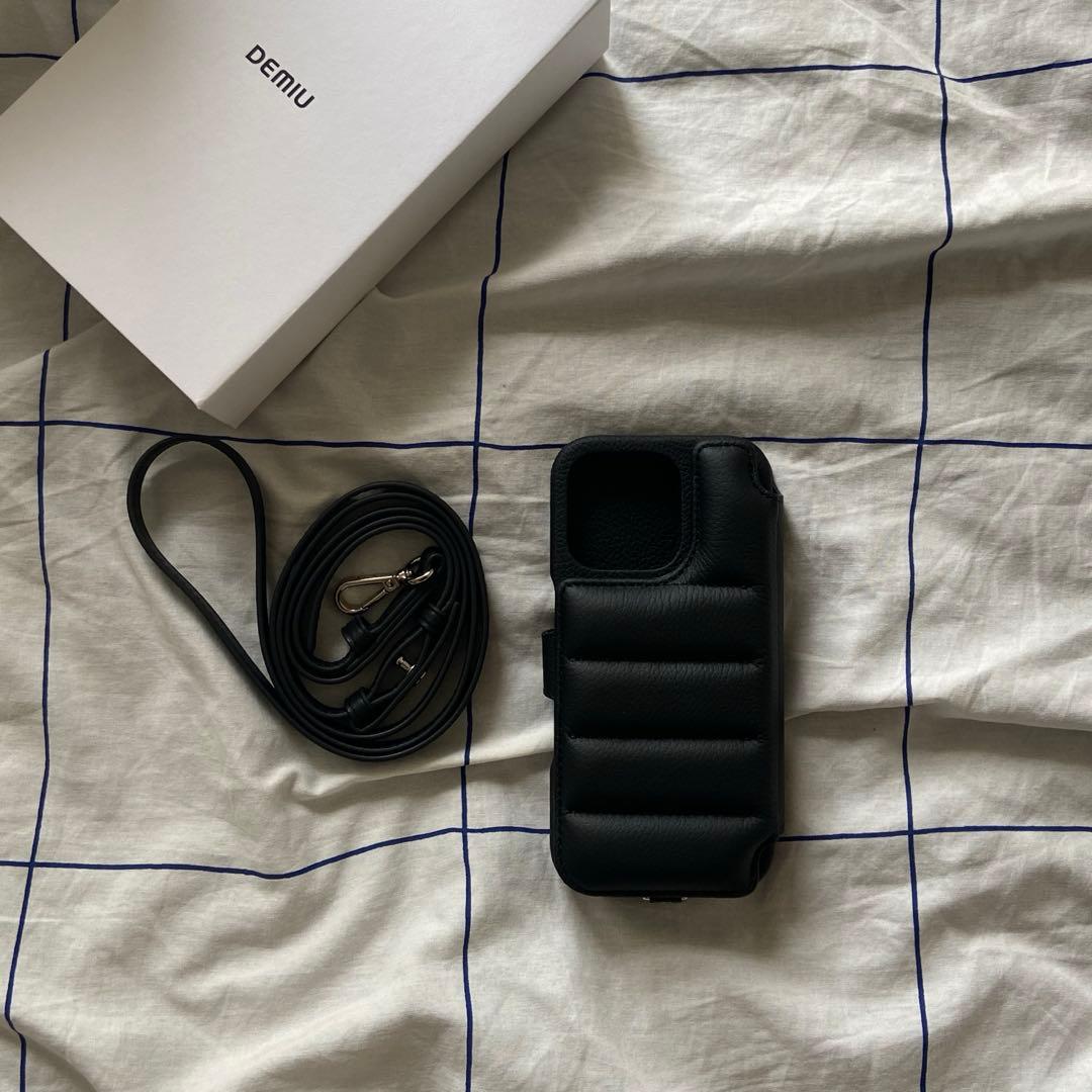 専用 DEMIU BALLONDeuxiPhone16Proケースストラップ付き