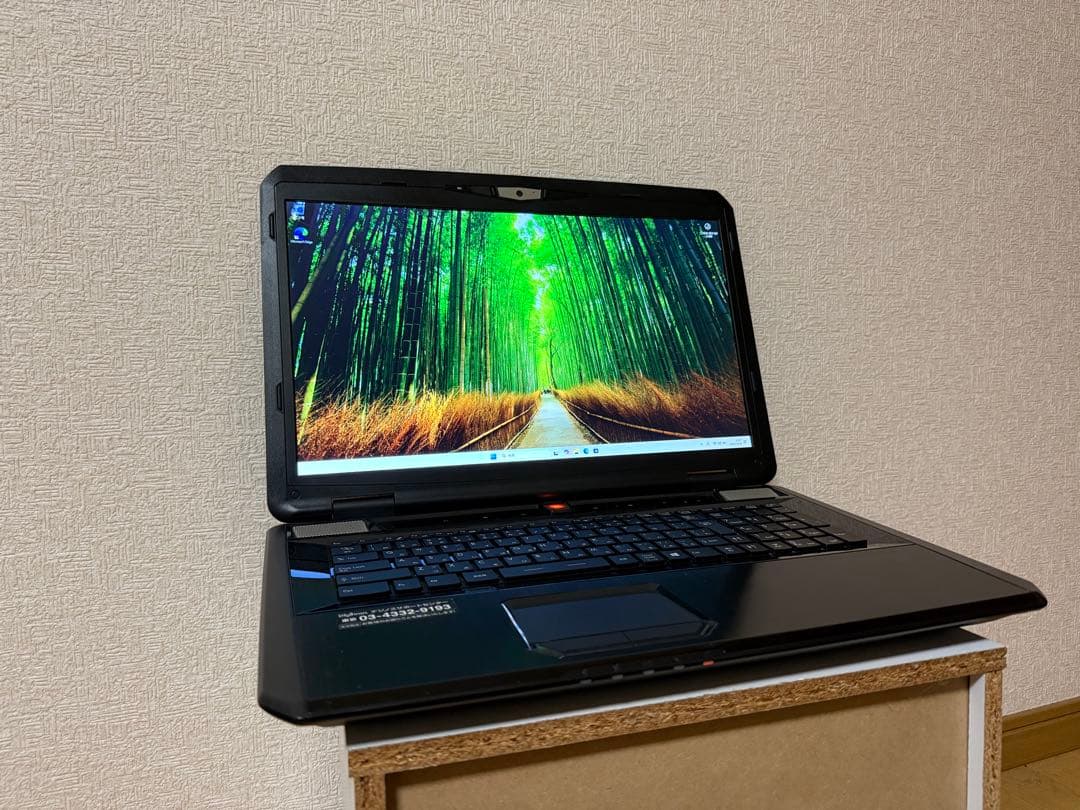 Windowsノート本体 12GB RAM 500GB SSD GTX 880M