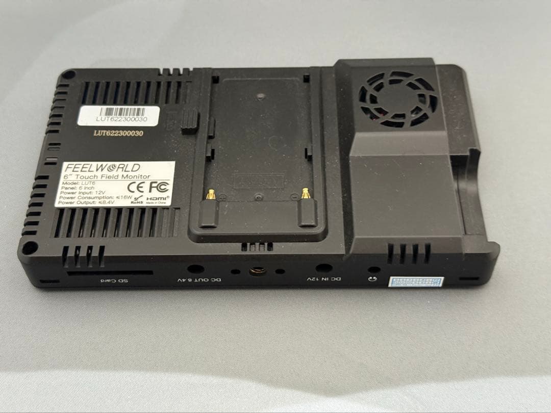 【美品】FEELWORLD field monitor LUT6 6インチ