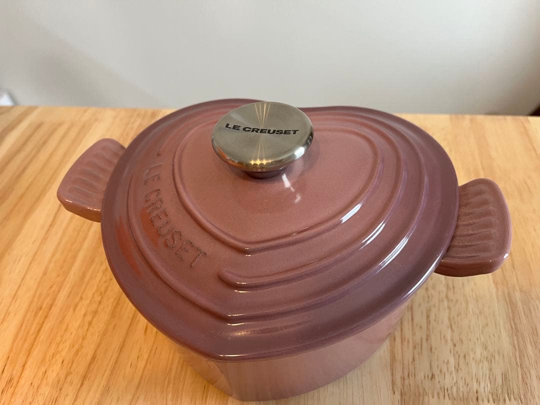 LE CREUSET ハート型鍋 ピンク