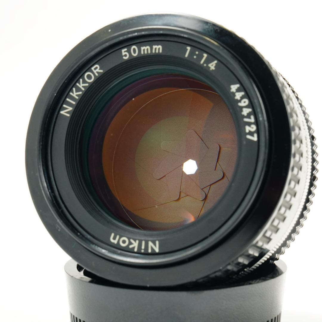 【極美品】動作◎ ニコン　Ai Nikkor 50mm F1.4 727