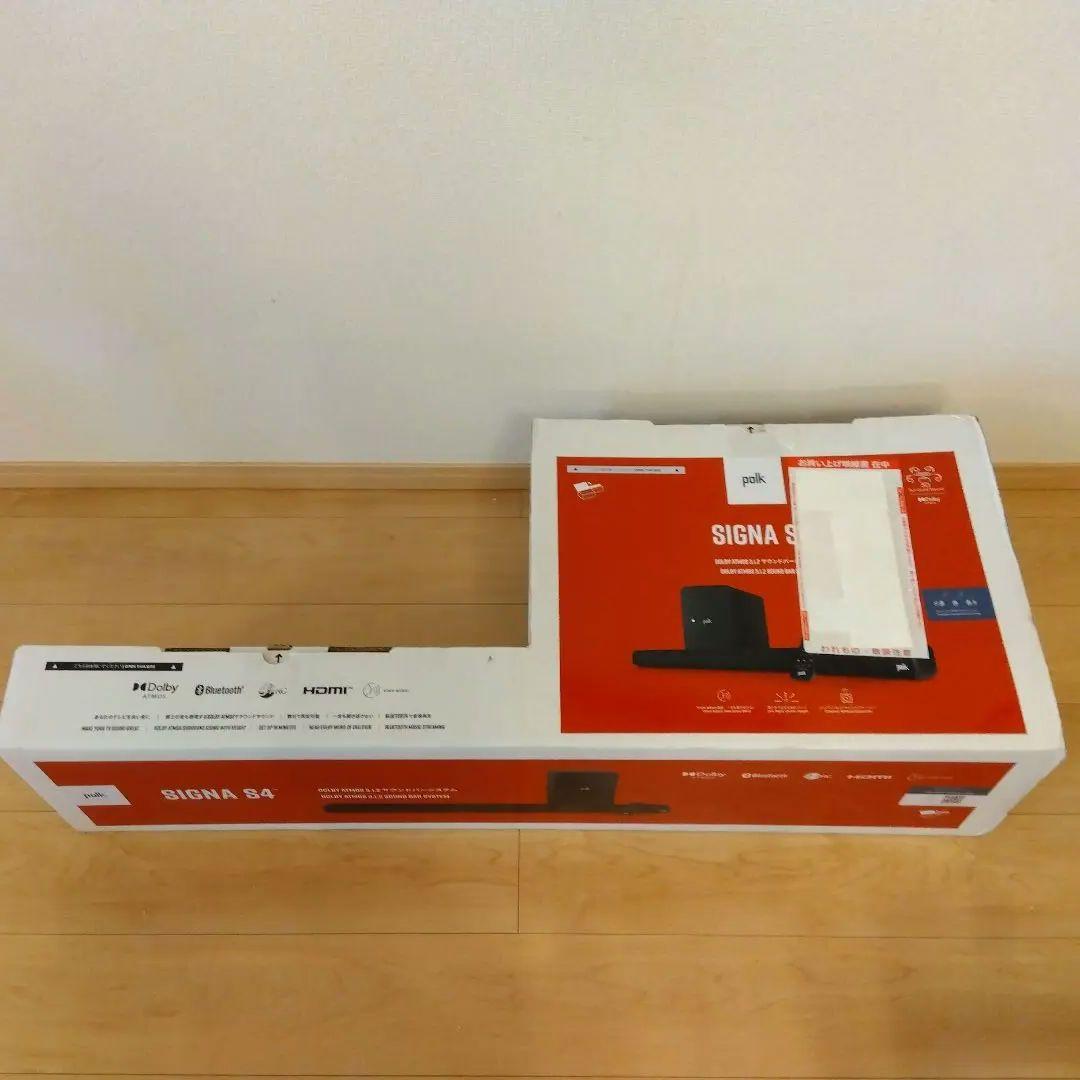 新品同様　Polk Signa S4　サウンドバーウーファー付き