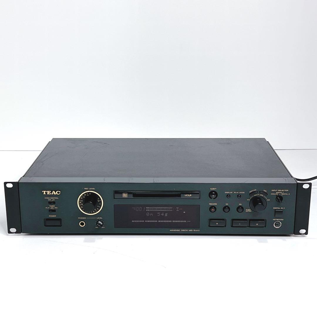 【良品・動作品】 TEAC MD-5MK2 MDデッキ　MDレコーダー