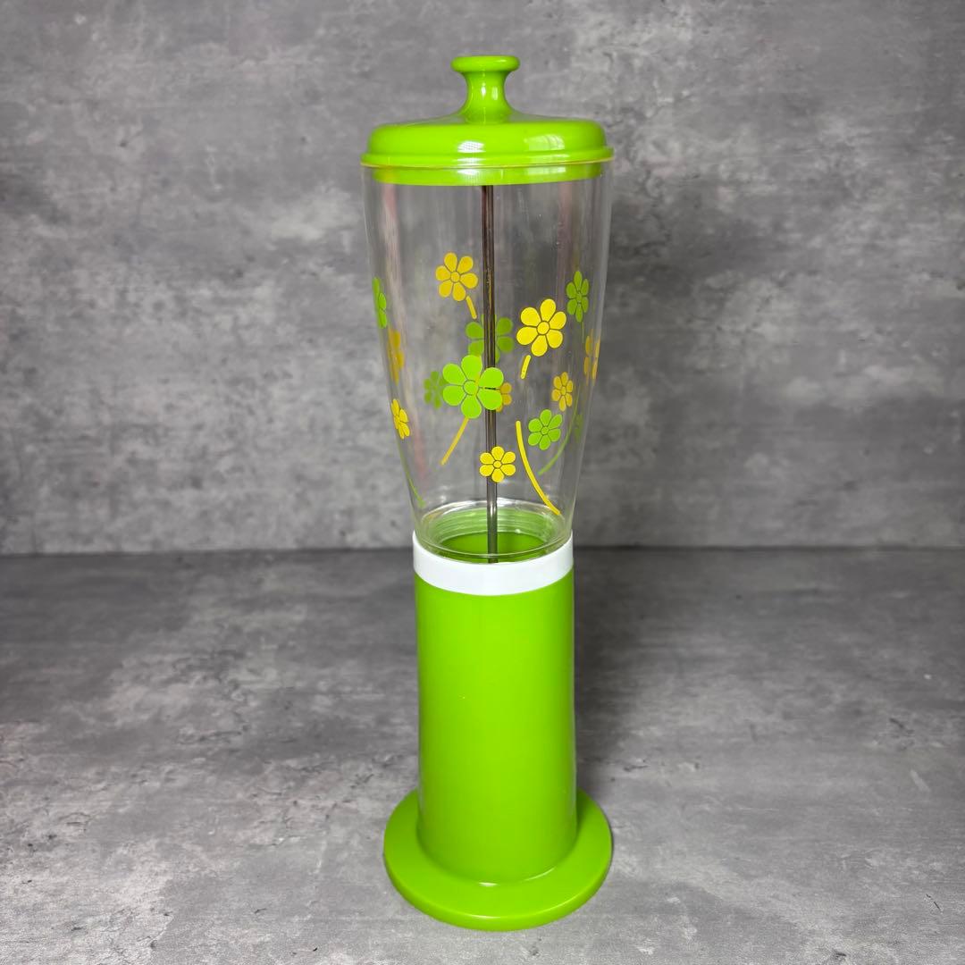 【新品未使用】レトロポップ　箱付き　箸立て トーワ　TOWA 花柄　昭和レトロ