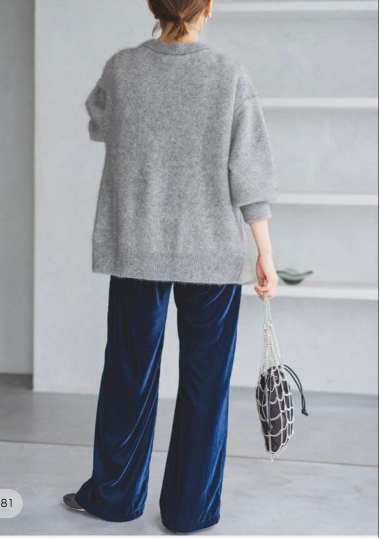 超美品 IENA fluffy ファーカーディガン