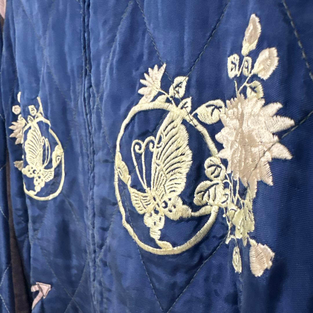 希少 HRM製 リバーシブル 刺繍スカジャン 日本製 4