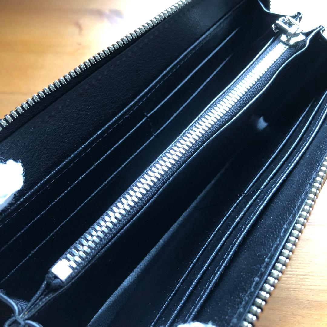 【クロコ1枚革】クロコダイル 高級長財布 サイフ メンズ ワニ革 レザー