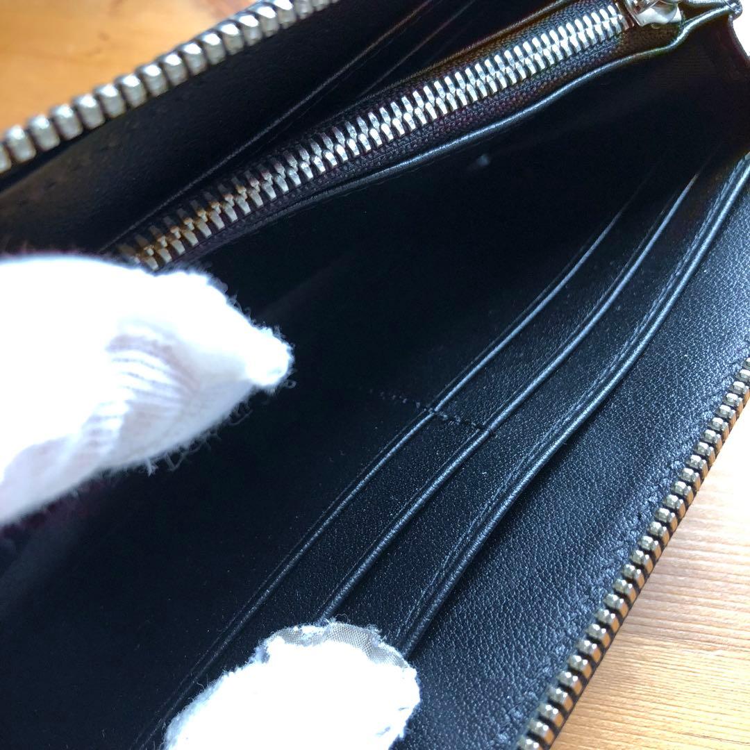 【クロコ1枚革】クロコダイル 高級長財布 サイフ メンズ ワニ革 レザー