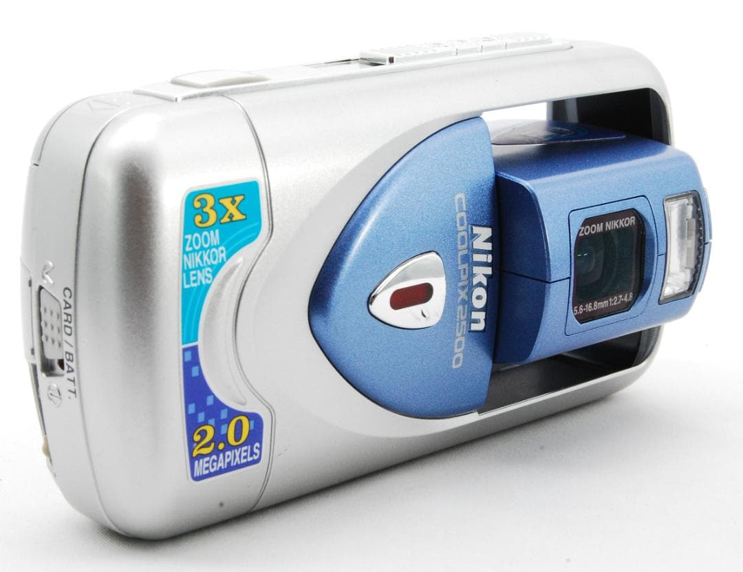 【極上美品/動作確認済】Nikon CoolPix E2500バッテリー充電器付