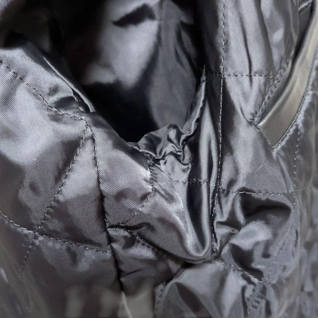 メンズビギ　コレクティブ　シングルライダース　羊革　レザージャケット　黒　S