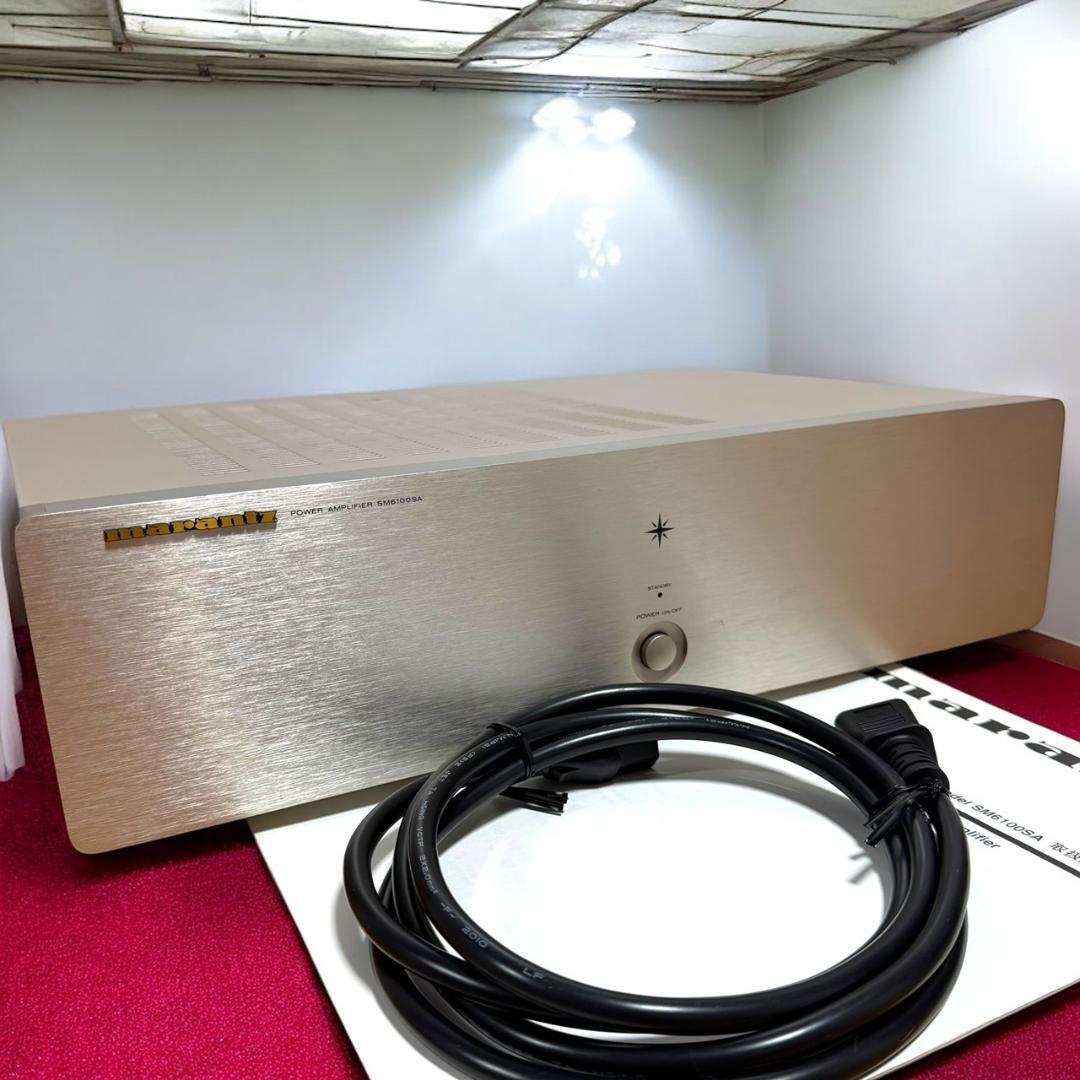 ☆極美品 Marantz マランツ SM6100SA ステレオパワーアンプ