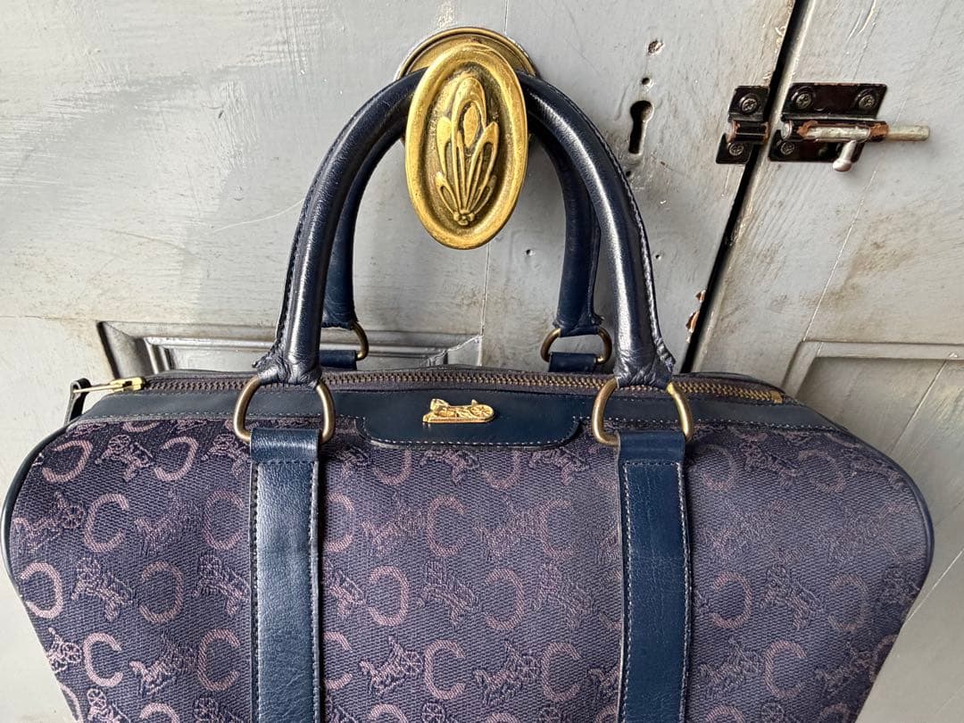 1980s vintage celine ビンテージセリーヌ　サルキー　馬車金具