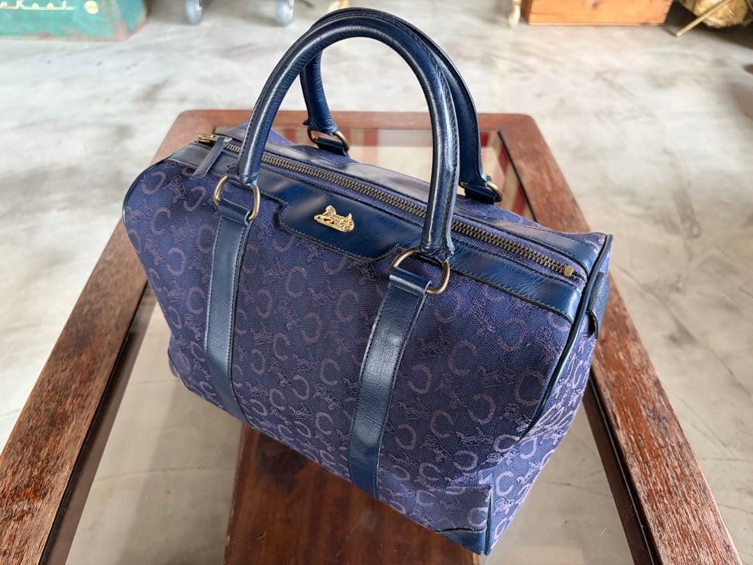 1980s vintage celine ビンテージセリーヌ　サルキー　馬車金具