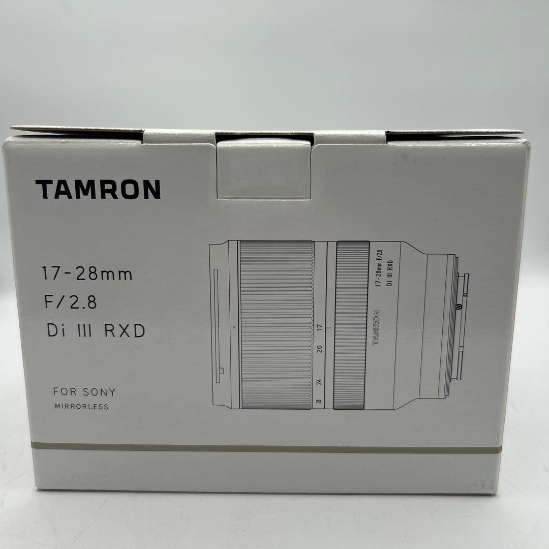 新品未使用　TAMRON タムロン 17-28mm 超広角ズームレンズ
