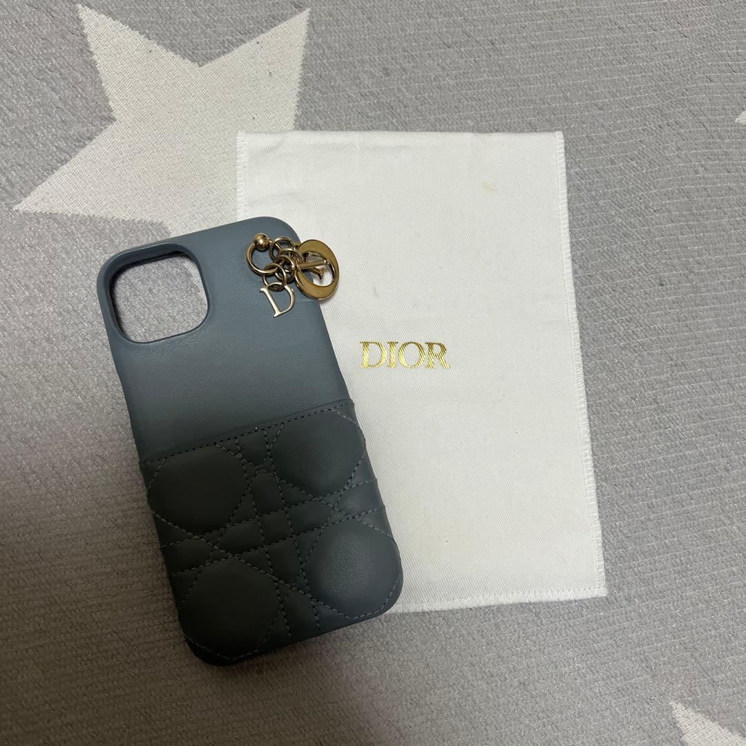 Christian Dior グレー iPhoneケース