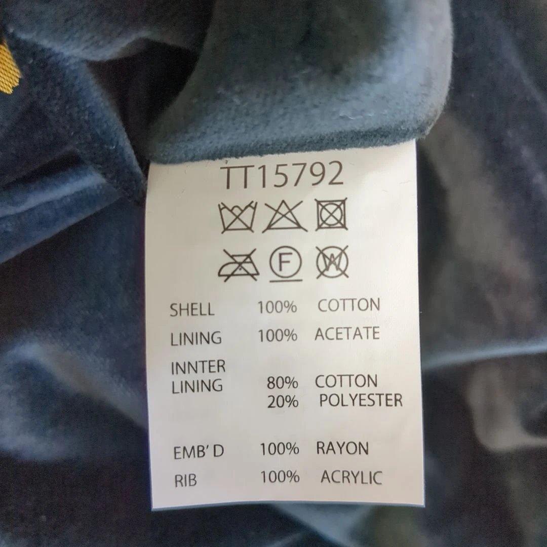 ス*ル様 極美品　テーラー東洋 東洋エンタープライズ アラスカ刺繍 別珍 スカジ