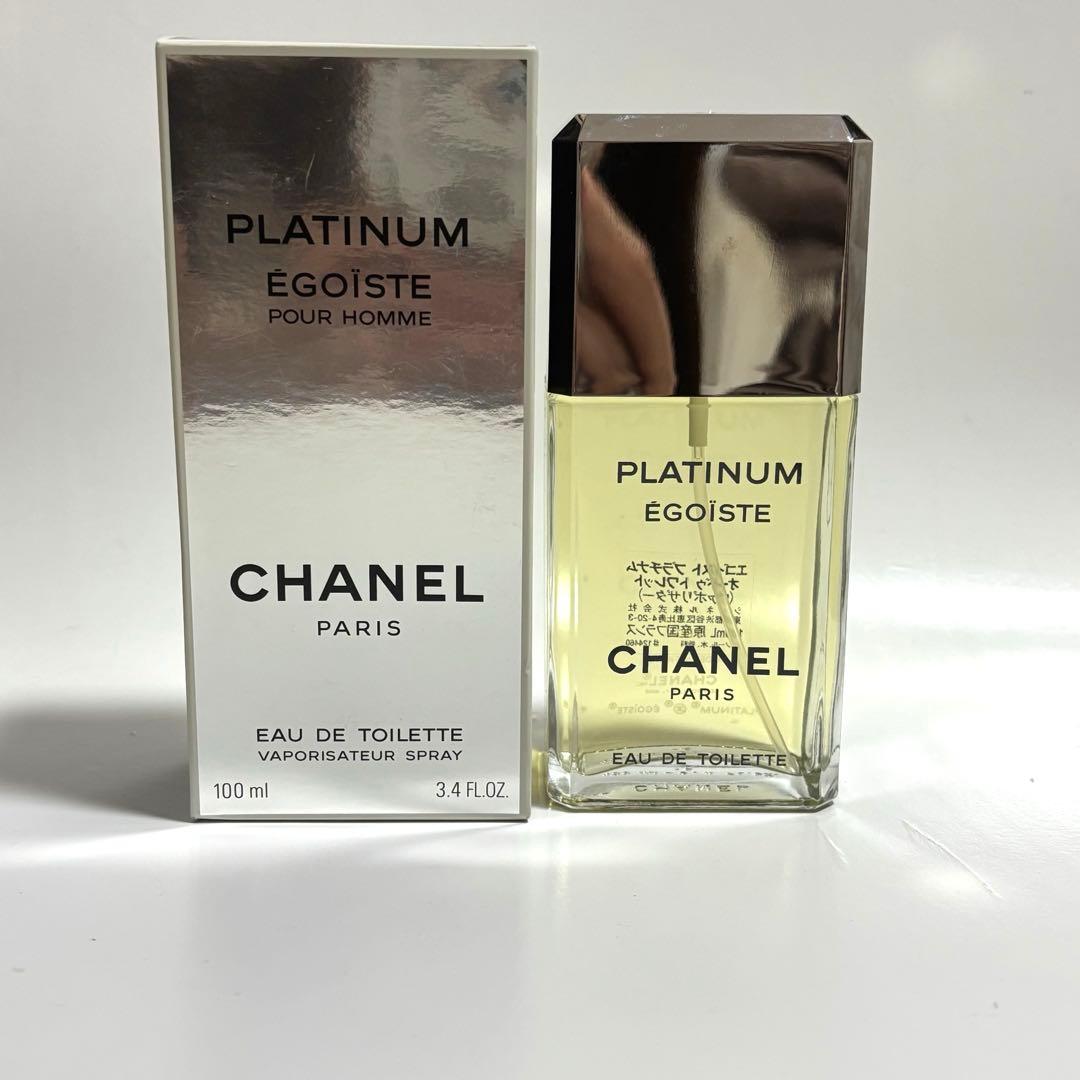 CHANEL シャネル　エゴイスト　プラチナム　100ml 満タン　箱付き