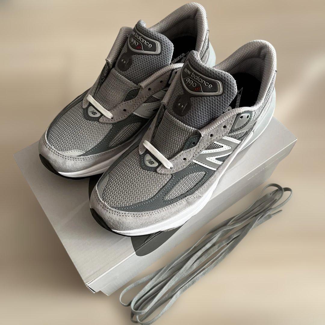 New Balance 990 v6 グレー 26.5