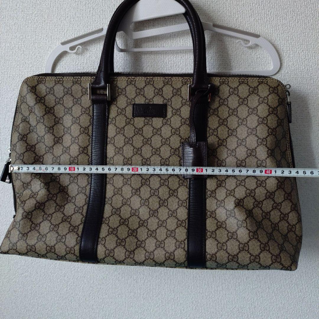 【3連休価格お値下】Gucci ボストンバッグ ベージュ・ブラウン