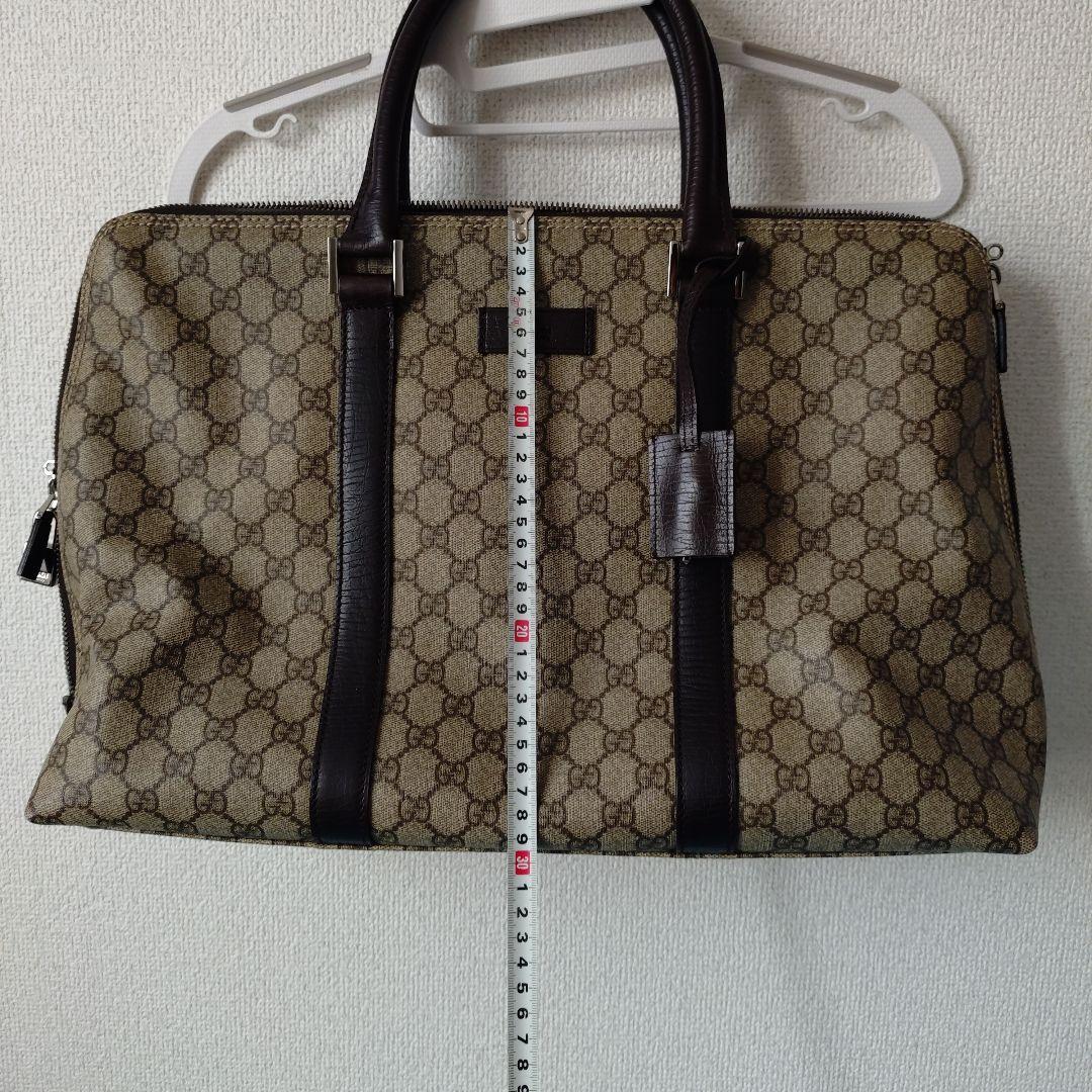 【3連休価格お値下】Gucci ボストンバッグ ベージュ・ブラウン