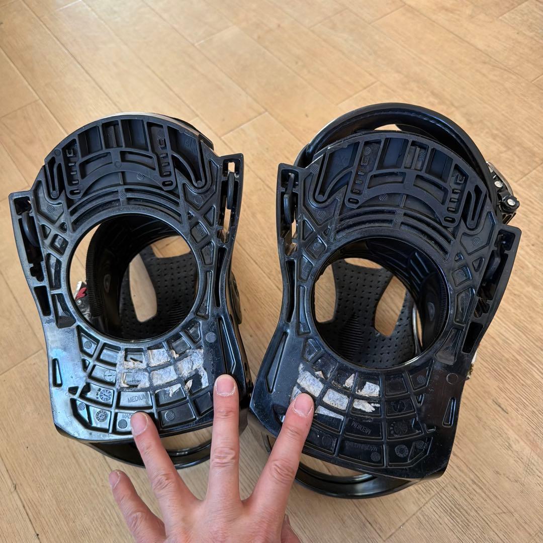 3D、4×4対応！ BURTON 旧丸ディスク ビンディング M's M サイズ